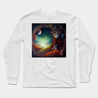 Folk Art 11 Long Sleeve T-Shirt